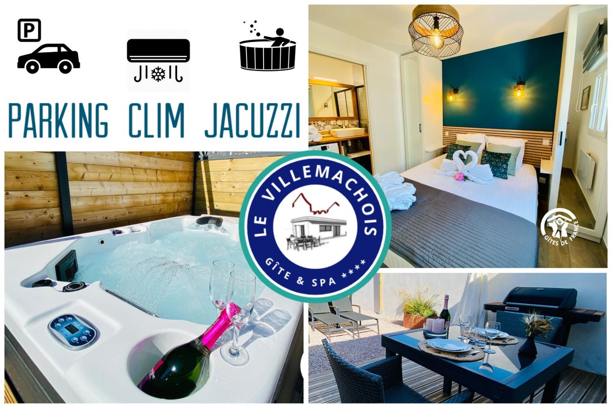 Gite & Spa Le Villemachois - 4 Etoiles - Jacuzzi Couvert - Calme Et Independant - Clim - Parking - 5 Min Carcassonne Villemoustaussou Luaran gambar