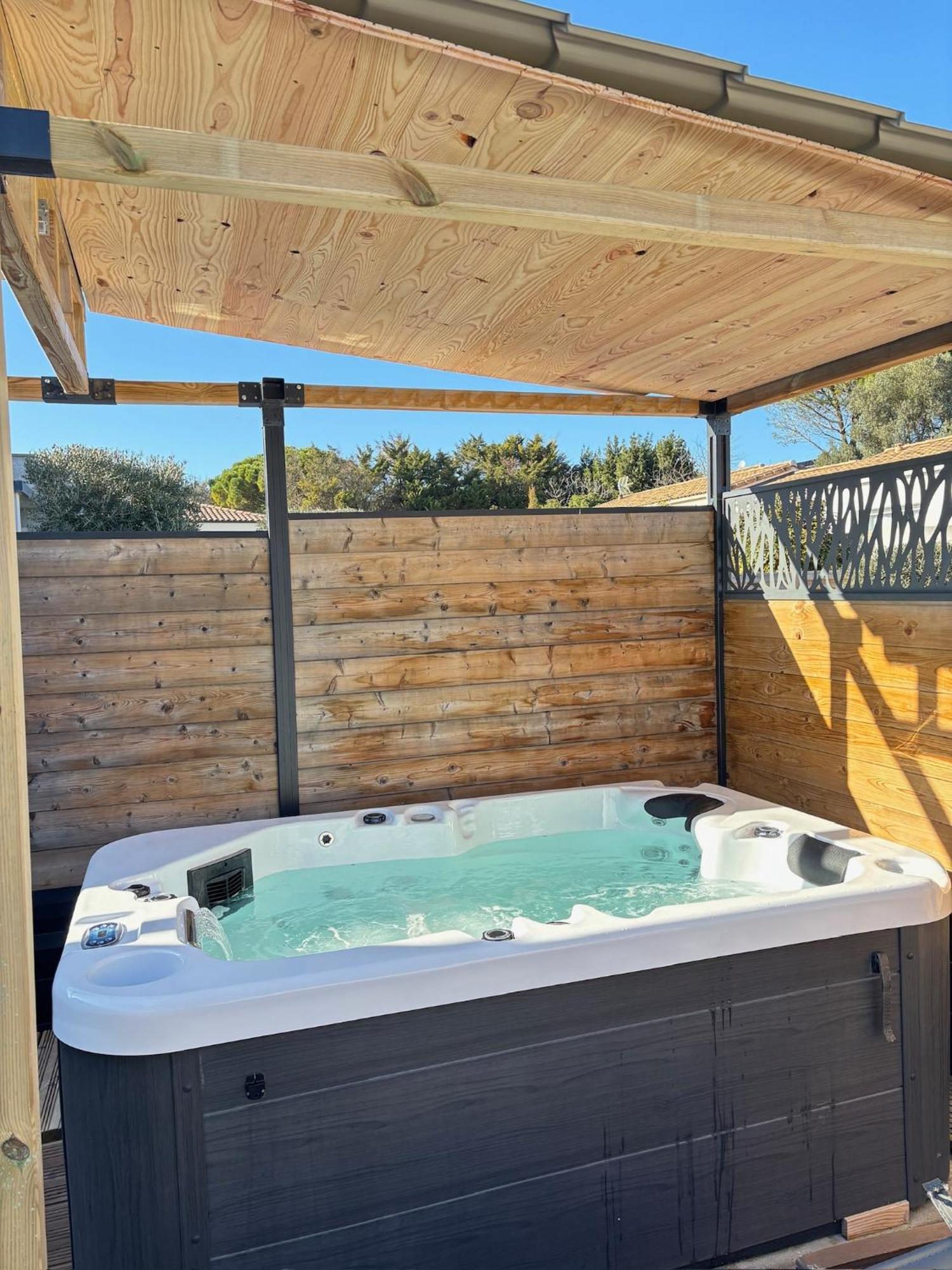 Gite & Spa Le Villemachois - 4 Etoiles - Jacuzzi Couvert - Calme Et Independant - Clim - Parking - 5 Min Carcassonne Villemoustaussou Luaran gambar